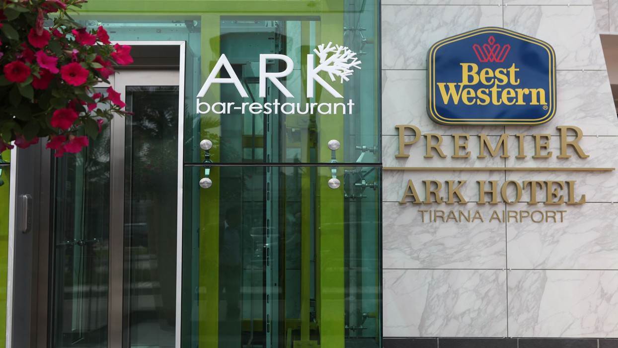 Best Western Ark Hotel Tirana Bagian luar foto